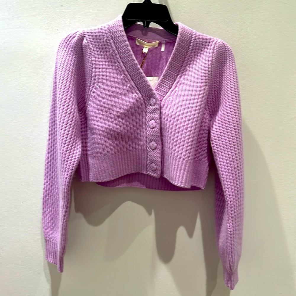 LoveShackFancy cropped avignon cropped cardigan